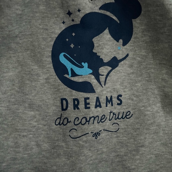 Dreams Do Come True Dog Dress - Gray and Blue - Picture 3 of 3